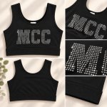 MCC Top Crop Sport neutral - einseitg bedruckt